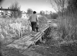 Looking towards what is now the Wild Spit